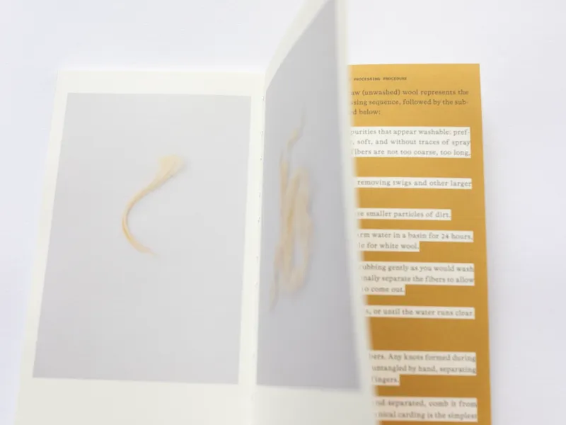 Soft waste: Notes on wool, nature and traces that linger